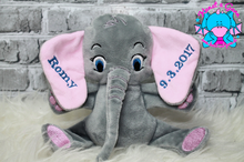 Lade das Bild in den Galerie-Viewer, Kuschelelefant - kunst&garn