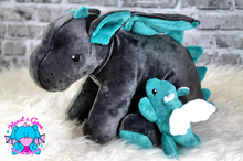 Lade das Bild in den Galerie-Viewer, Drache Maya einzeln oder mit Babys - kunst&garn