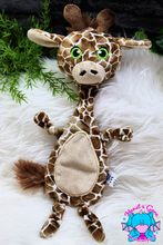 Lade das Bild in den Galerie-Viewer, Mali Schnuffeltuch giraffe/hellbraun - kunst&garn