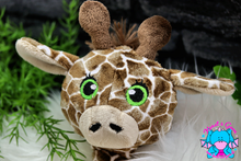 Lade das Bild in den Galerie-Viewer, Mali Schnuffeltuch giraffe/hellbraun - kunst&garn