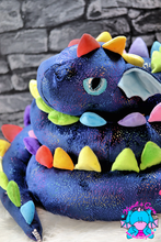 Lade das Bild in den Galerie-Viewer, Bettdrache Poldi Glamour - kunst&garn