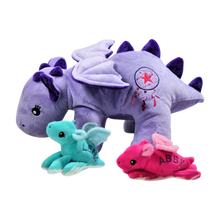 Lade das Bild in den Galerie-Viewer, Drache Maya einzeln oder mit Babys - kunst&garn