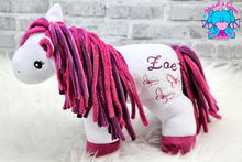 Lade das Bild in den Galerie-Viewer, Pony Rose einzeln oder mit Babys - kunst&garn
