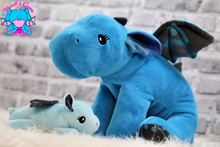 Lade das Bild in den Galerie-Viewer, Drache Maya einzeln oder mit Babys - kunst&garn