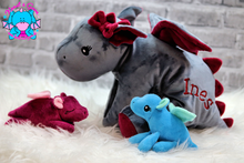 Lade das Bild in den Galerie-Viewer, Drache Maya einzeln oder mit Babys - kunst&garn
