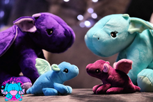 Lade das Bild in den Galerie-Viewer, Drache Maya einzeln oder mit Babys - kunst&garn