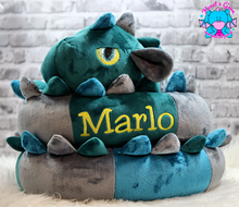 Lade das Bild in den Galerie-Viewer, Bettdrache Poldi - kunst&garn