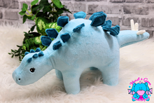 Lade das Bild in den Galerie-Viewer, Stego Gregor hellblau 3mm/blaugrün 3mm/ Dots blau grün - kunst&garn