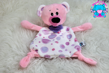 Lade das Bild in den Galerie-Viewer, Joshua Schnuffeltuch babyrosa/rosa/bubbles - kunst&garn