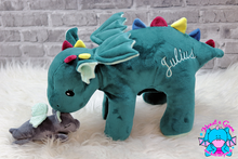 Lade das Bild in den Galerie-Viewer, Drache Maya einzeln oder mit Babys - kunst&garn