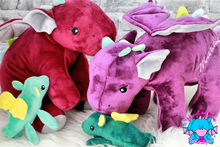 Lade das Bild in den Galerie-Viewer, Drache Maya einzeln oder mit Babys - kunst&garn