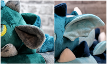 Lade das Bild in den Galerie-Viewer, Bettdrache Poldi Glamour - kunst&garn