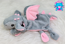 Lade das Bild in den Galerie-Viewer, Kuscheltuch/Schnuffeltuch &quot;Lotta&quot;  in grau stars/babyrosa
