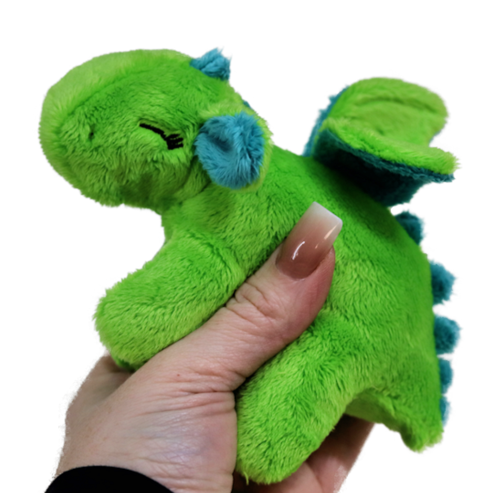 Drache Hosentaschen-Ida MICRO I kunst&garn Kuscheltierproduktion I