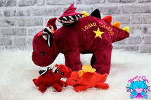 Lade das Bild in den Galerie-Viewer, Drache Maya einzeln oder mit Babys - kunst&amp;garn
