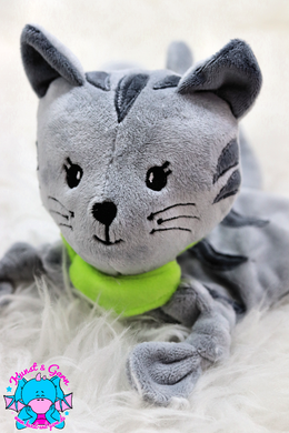 Smoky Schnuffeltuch in grau/graphit - kunst&garn
